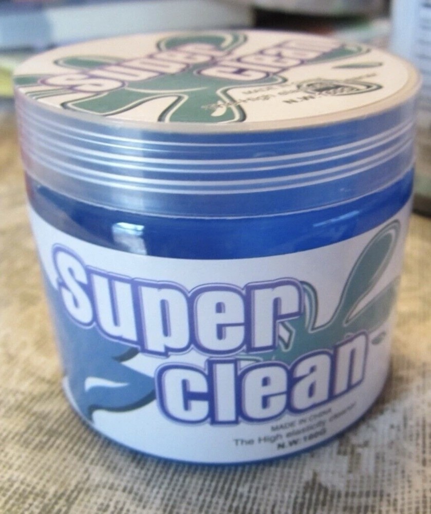 SUPER CLEAN MAGIC GEL Car & Auto Detailing, Keyboard Dust Cleaner Reusable