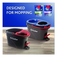 O-Cedar 172400 Cleaning PACS, Crisp Citrus Scent, 10/Pack