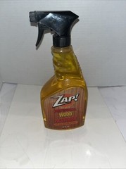 Vintage unopened bottle of zap professional wood restorer 32 ounces