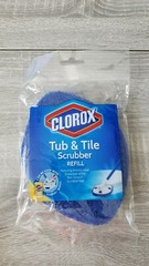 1 Ct Clorox Tub & Tile Antimicrobial Protection Non Scratch Scrubber Pad Refill