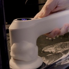 SonicPower Waterproof Electric Scrubber with Long Battery Life and LED Display