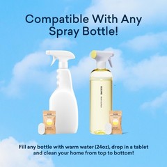 Multi-surface Cleaner, 10 Refill Tablets, Fresh Lemon Scent, All-Purpose, Eco…