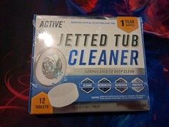 Active Jetted Tub Cleaner 12-Tablet Pack for Jacuzzi/Whirlpool NEW SEALED
