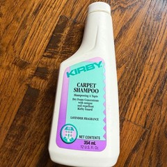 Genuine Kirby Guard 12 Oz Carpet Shampoo Cleaner Dry Foam Concentrate Sealed VtG