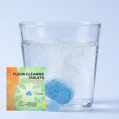 12PCS Floor Cleaning Solution Tablet For Intelligent Mopping and Washing Robot
