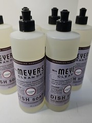 Mrs. Meyers Clean Day Dish Soap Lavender Scent 16 oz ea.(6 pack)