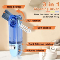 3 in 1 Cup Lid Cleaning Brush Set 6 Pcs, Gap Cleaner Brushs – Home Kitchen Mu…
