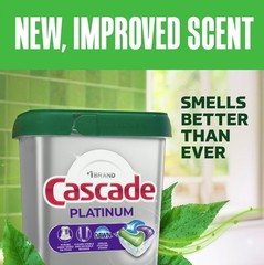 [FASH SALE] Cascade Platinum Dishwasher Pods Fresh 71 Count Detergent 2 Pack