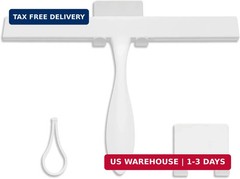 FY&XZH Never Rust Silicone Shower Squeegee for Glass Doors with Hook, Bathroom C