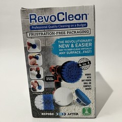 Revoclean Cleaning Brush Drill Attachment 4 Piece Set for Power Drill Scrubber