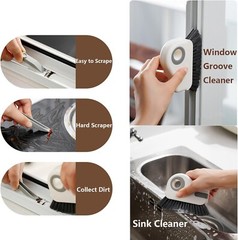 2-in-1 Cleaning Brush, Crevice Cavity Cleaning Multi-Functional Cleaning Tool