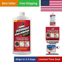 Overnight Stain Remover for Cleaning Oil Stains on Concrete, Driveway, Pavers…