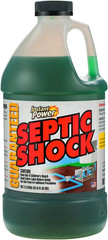 Septic Shock Drain Cleaner 67.6 Fl Oz Septic Tank Treatment Enzyme Clog Remover