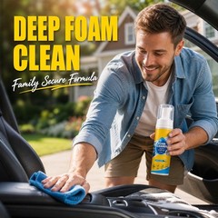 4-in-1 Multi-Enzyme Foam Cleaner, All-Purpose Spray 5oz with Sponge & Towel