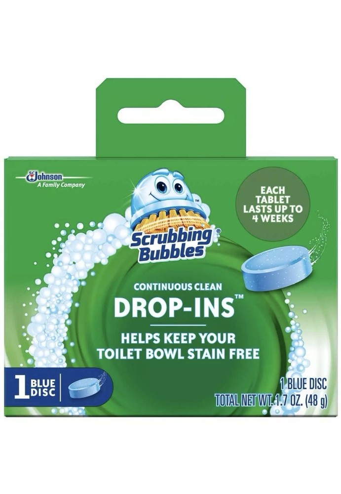 Scrubbing Bubbles Vanish Toilet Cleaning Drop-Ins Tablet – 1.7 Oz – Pack of 36