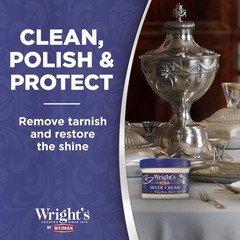 Silver and Copper Cleaner and Polish 16 Ounce Low Odor Anti Tarnish Formula