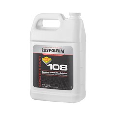 Rust-Oleum 108402 Cleaning And Etching Solution, 1 Gal, Jug, Pink
