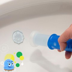 Scrubbing Bubbles Toilet Bowl Cleaning Gel Starter Kit, Includes Dispenser an…