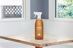 Daily Hardwood Cleaner – Almond Scent, Cleans Wood Surfaces, 28 Fl Oz, Pack of 4