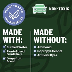 All-Purpose Car Interior Cleaner Spray, Natural Grapefruit Scent, 16oz – Eco-Fri
