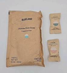 Blueland Dish Soap Refill Bundle 16 oz Fragrance Free NEW