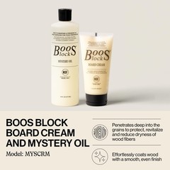 2-Piece All-Natural Care & Maintenance Set – 16 oz Mystery Oil & 5 oz Board C…