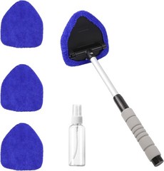 Car Windshield Cleaning Tool, Windshield Window Cleaner, Auto Wind Color: Blue