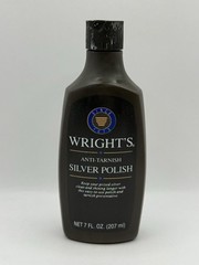 Vintage Wright’s Anti Tarnish Silver Polish Cleaner 7oz Discontinued 80% FULL