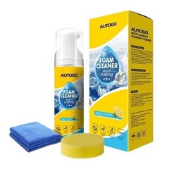 ­4-in-1 Multi-Enzyme Foam Cleaner, All-Purpose Spray 5oz with Sponge & Towel