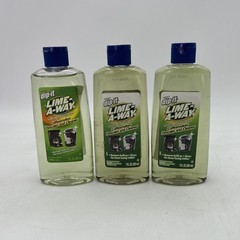 3x Dip-it Lime-A-Way Coffeemaker Descaler and Cleaner Removes Calcium 7oz Each