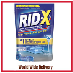 RID-X Septic Tank Treatment Pods – 3 Month Supply, Dual Action