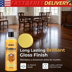 1PC Beeswax Wood Furniture Polish Conditioner All‑in‑One Cleaner Restorer 100ml
