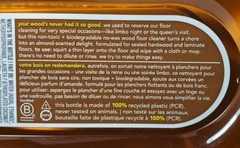 Method Squirt + Mop Wood Floor Cleaner~ALMOND~Non-Toxic~25 oz