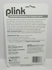 Plink By Summit ~Dishwasher Freshener Rinse Aid~ 2 .49oz Multi Action Deodorizer