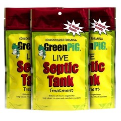 12 Pack Septic Tank Treatment Packets – 3- Supply for Odor & Clog Prevention