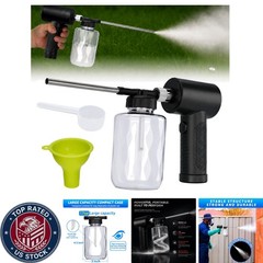Lightweight Electric Powder Duster – Ergonomic Design with 5.9” Nozzle & Funnel