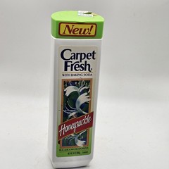 Carpet Fresh Rug Room Deodorizer Powder Honeysuckle Vtg 1996 14 oz Prop