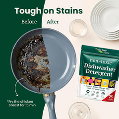 Truly Free Dishwasher Detergent Powder | Natural Dish Detergent, Dishwasher Soap