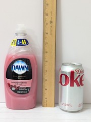 Dawn Ultra Hand Renewal Dish Soap Pomegranate Splash Olay Pink 18 fl oz 90% Full