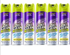 OxiClean Foam-Tastic Bathroom Cleaner, Citrus Scent, 19 oz Spray 6 Pack