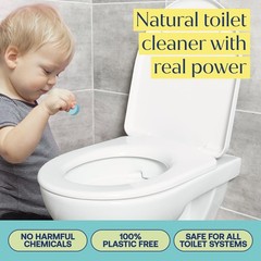 Fab Tab Bowl Cleaning Tablets – Drop-In Formula Removes Rust and Lime Buildup…