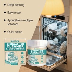 12 Count Dishwasher Cleaner Tablets, Fragrance Free, Deep Cleaning Descaler Pods