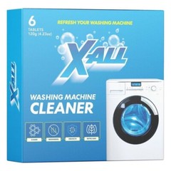 X-ALL Washing Machine Cleaner, 6 Deep Cleaning Tablets Washer Cleaner Deodorizer