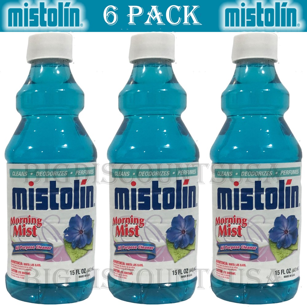 Mistolin All Purpose Cleaning Solution Morning Mist (Rocio) 15 fl oz (6 PACK)