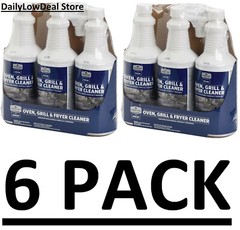 6 PACK – Member’s Mark Commercial Oven, Grill and Fryer Cleaner (32 oz.)