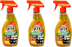 Wood Furniture 2-In-1 Clean & Polish Spray, Fresh Orange Scent, Real Valencia Or