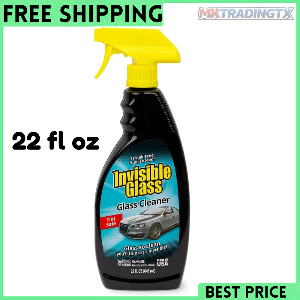 Stoner Car Care Invisible Glass Premium Glass Cleaner and Window Spray 22Oz