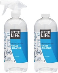 Better Life Natural Streak Free Glass Cleaner, 32 Ounces (Pack of 2), 24425