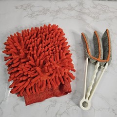Blind Cleaner Tools & Dusting Mitt For Blinds And Furniture Set Of 3