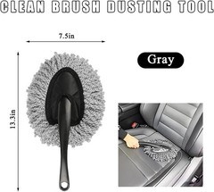 Car Dash Duster Brush, Super Soft Microfiber Multi-Functional Car Cleaning